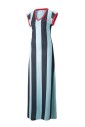 stripes-long-dress-v-neck-blue-glow
