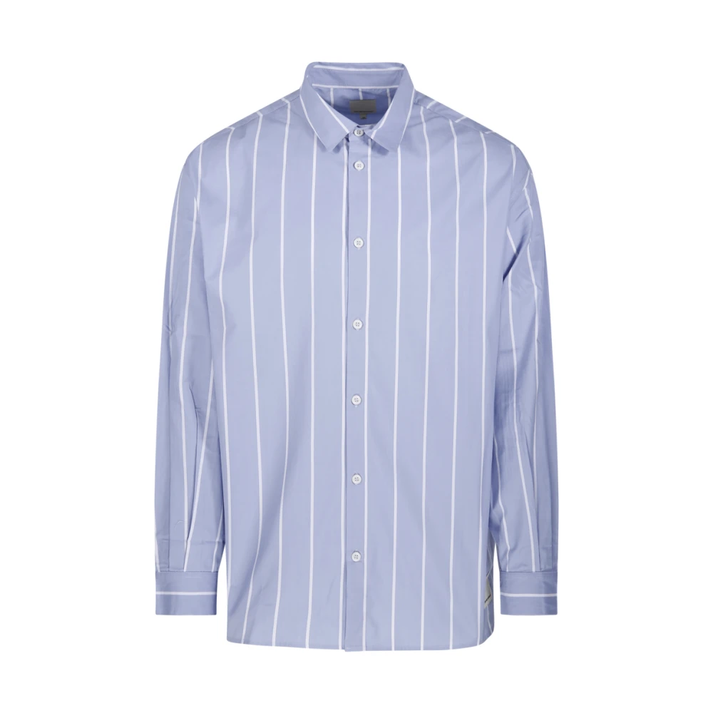 Emporio Armani Men's Blue Casual Shirts, S, Riga Shirt