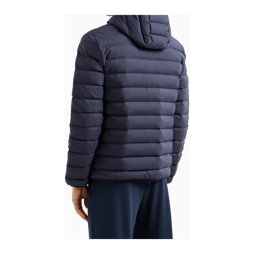 Emporio Armani EA7 Stijlvolle Jassen Collectie Blue Heren