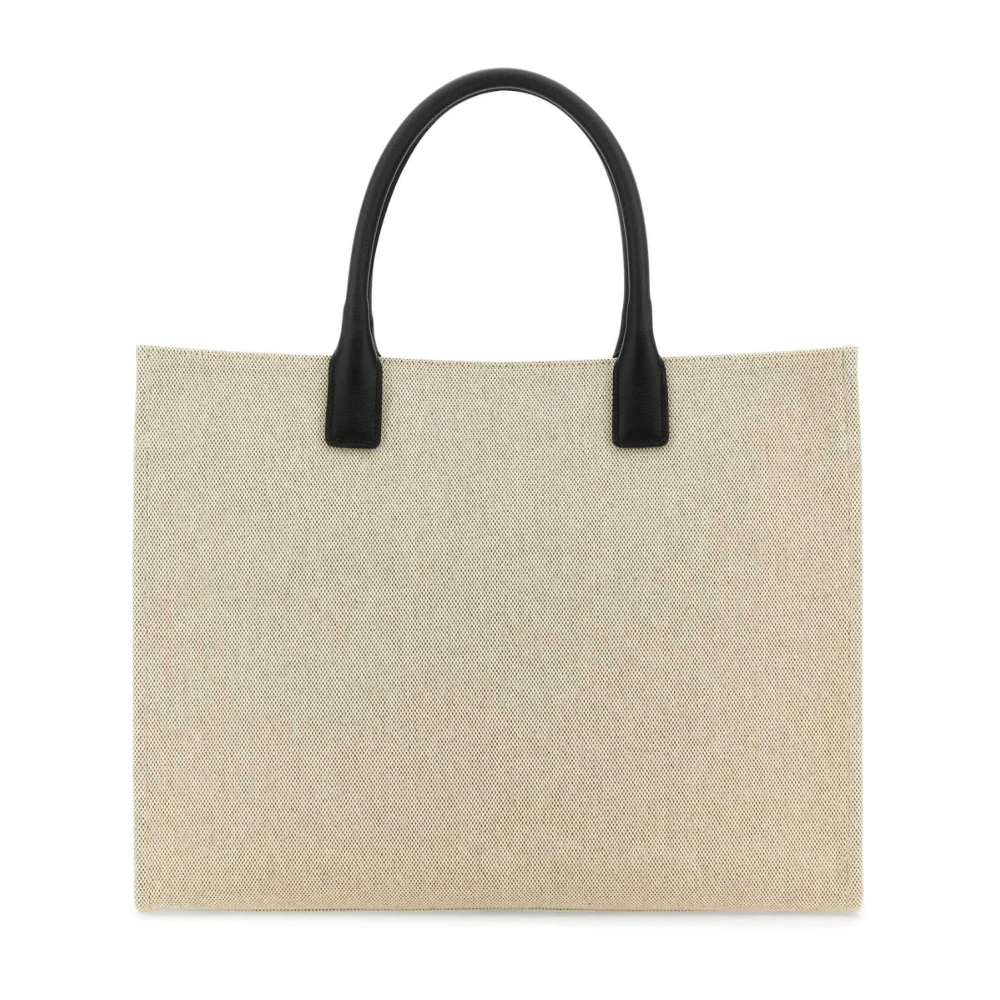 Versace La Medusa Canvas Winkelmand Beige Dames