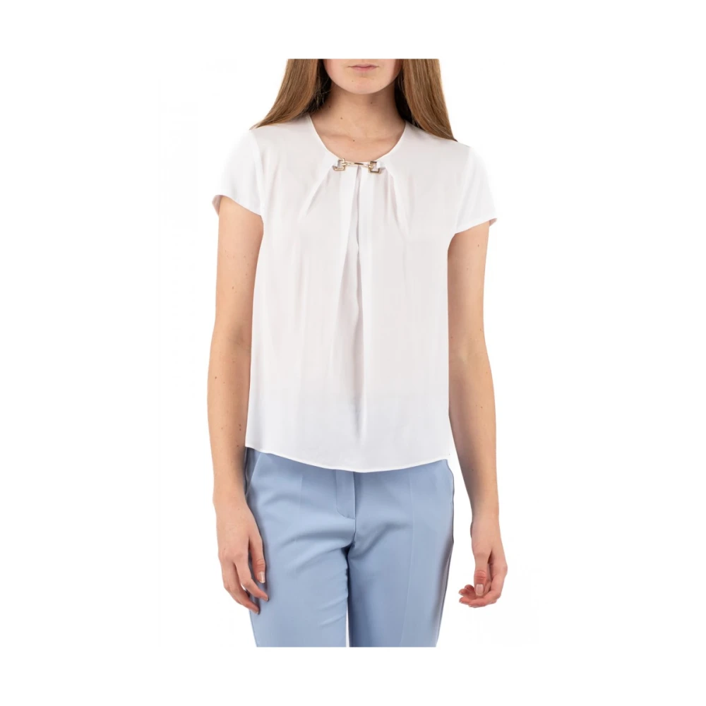 Hanita Elegante Blouse White Dames