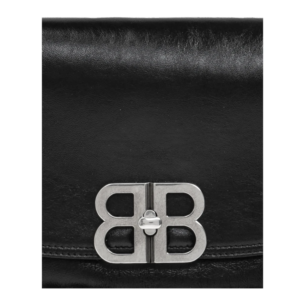 Balenciaga Schoudertas BB Soft Medium Black Dames