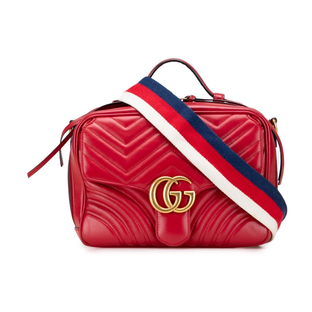 Gucci Vintage Donna Rosso Pre-Owned, Taglia Unica, Used,