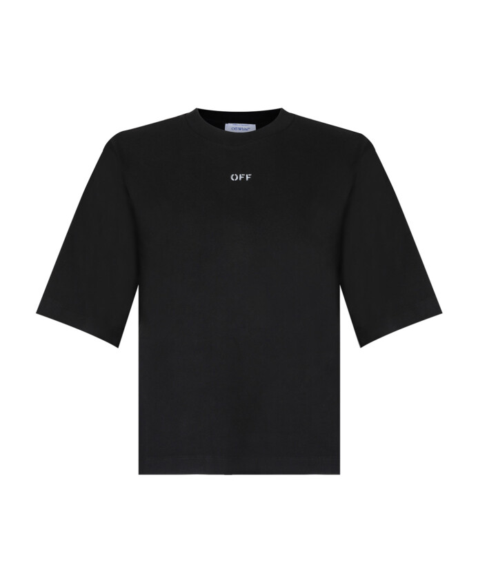 zwarte-pijlen-t-shirt-met-logoprint