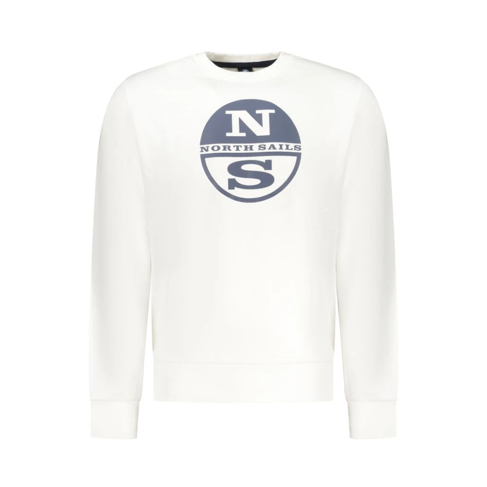 North Sails Men's White Long-Sleeved Sweatshirt - Sweatshirts - 2XL - Sweatshirts & Hoodies