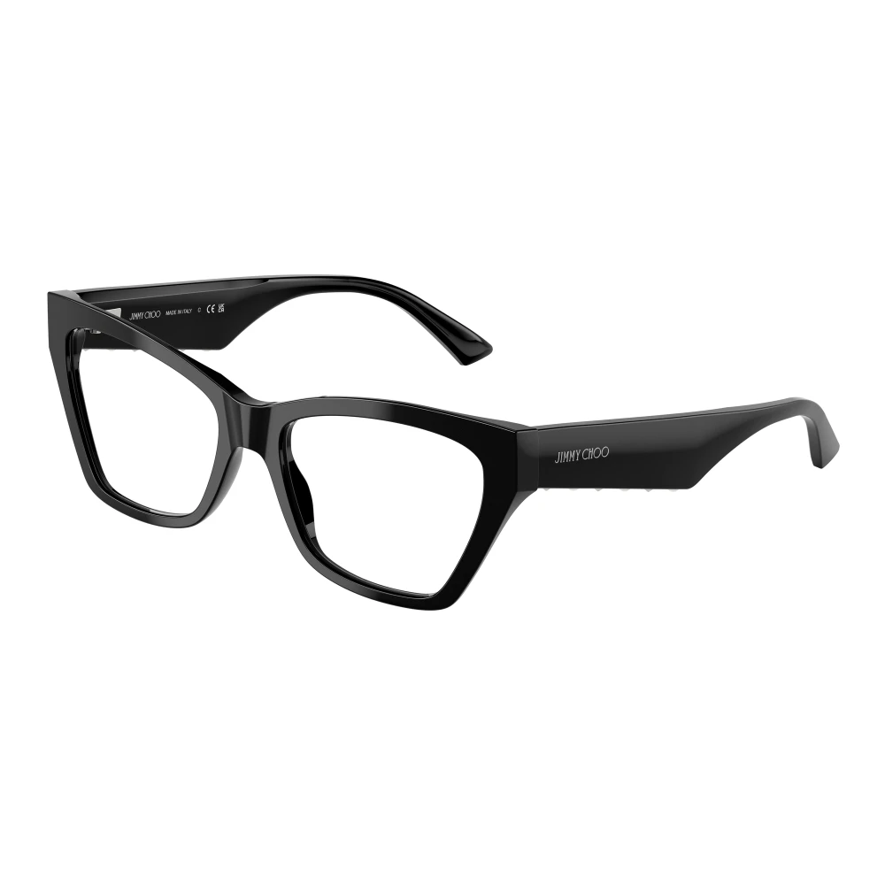 Jimmy Choo Black Jc3021h 5000 Woman Optical Frames Acetate Cat Eye Normal - Image 2