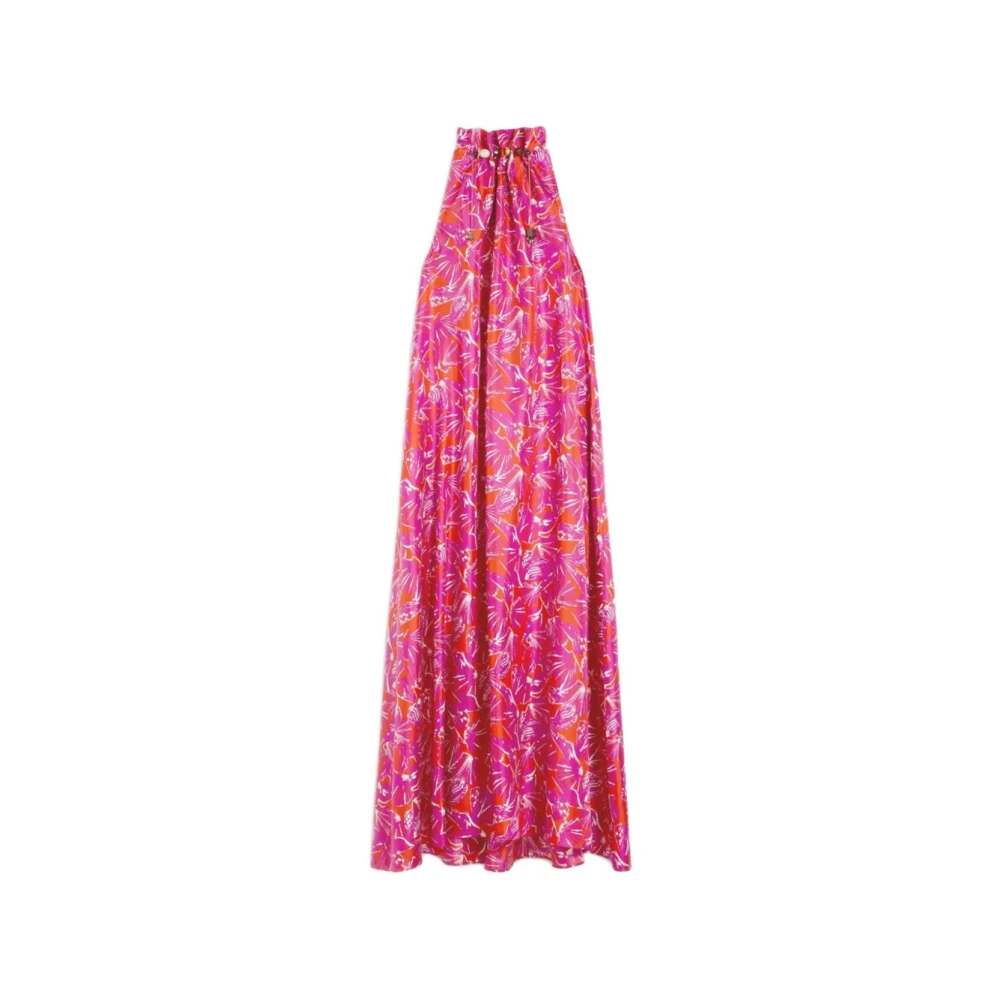 Max Mara Maxi Dresses, Female, 2XS, Maxi Dress Multicolor