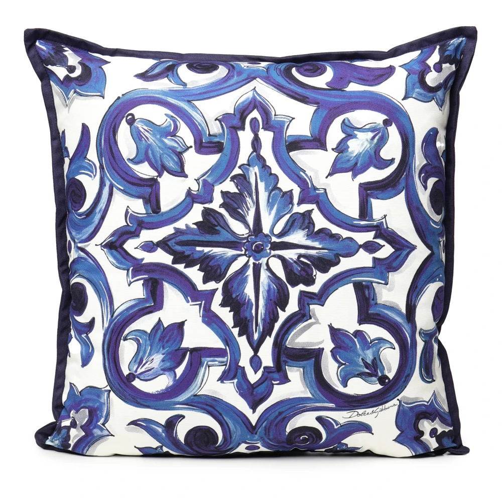 Dolce & Gabbana Archief Sjaal Print Verwijderbare Hoes Accessoires Blue Unisex