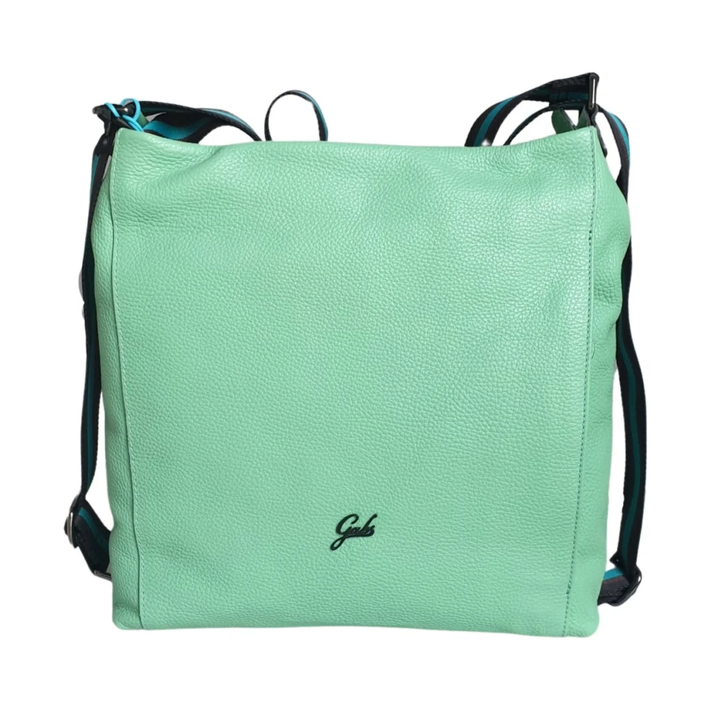 Gabs Women's Green Cross Body Bags, One Size, Hammered Leather Shoulder Bag
