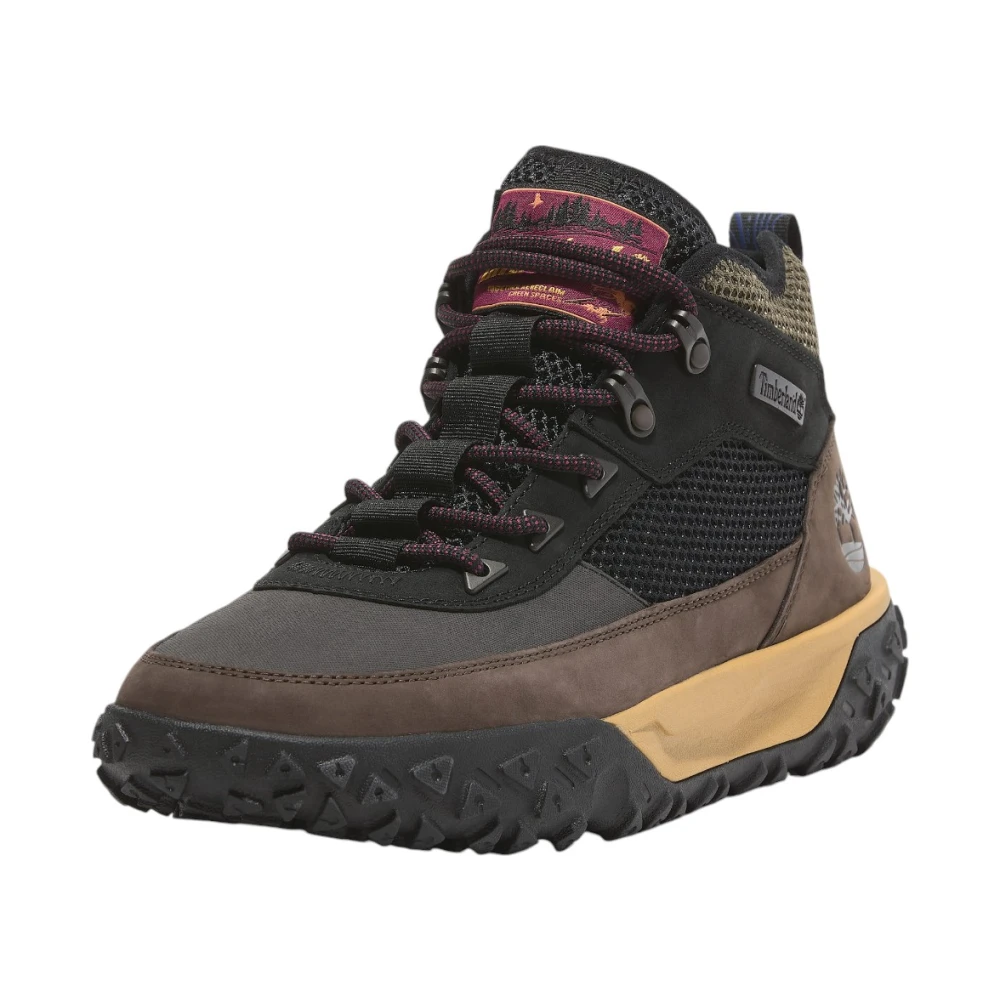 Timberland Mid Lace Up Wandelschoenen Brown Heren