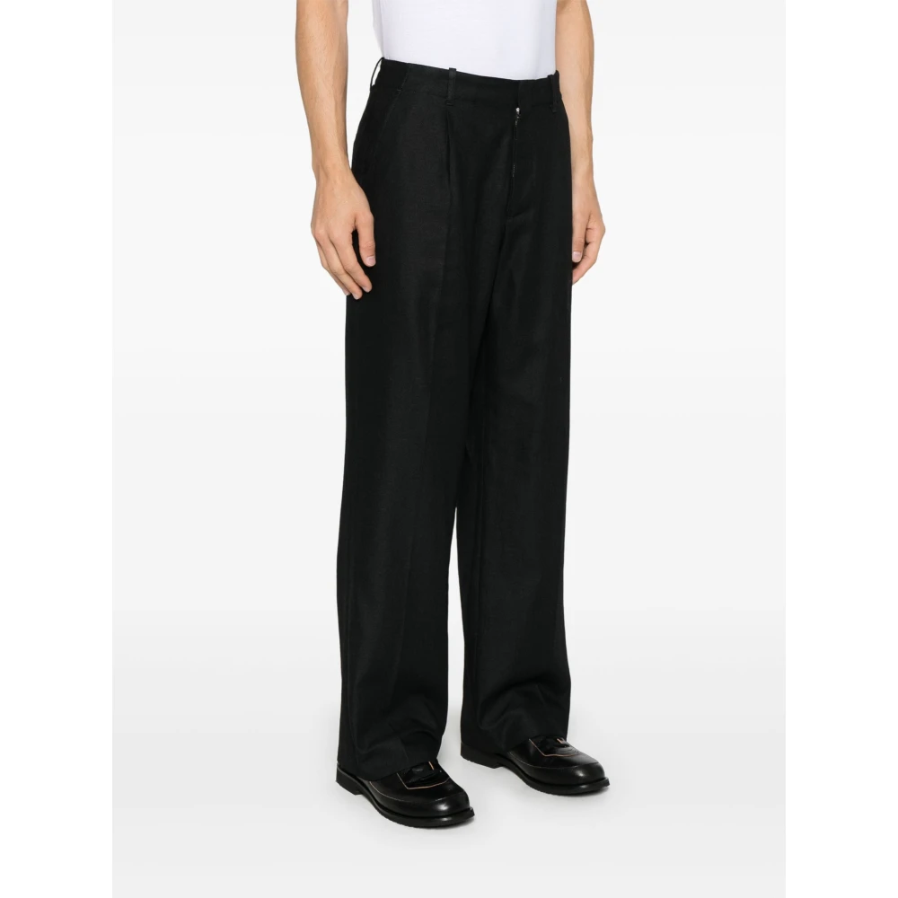 Our Legacy Klassieke Chino Broek Black Heren
