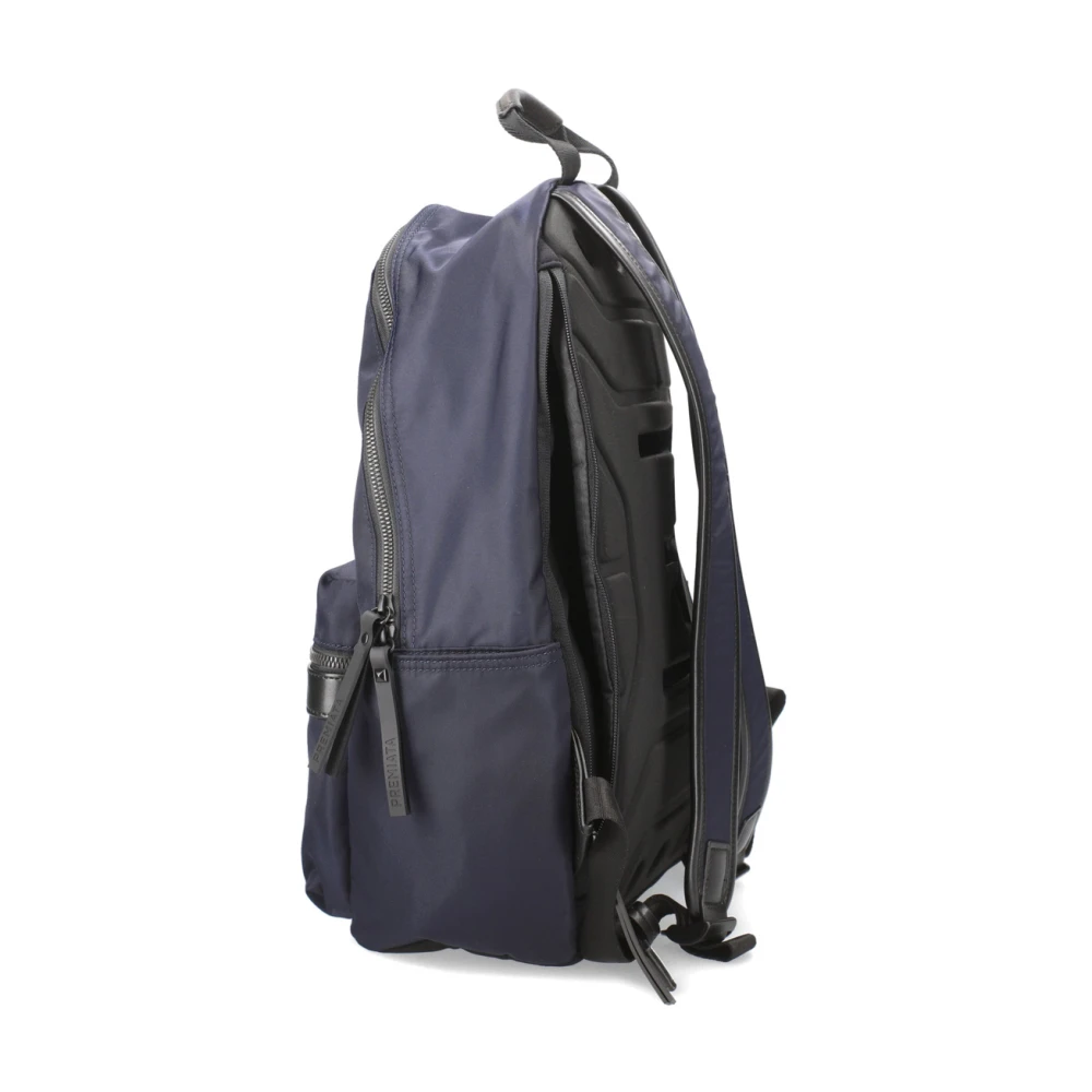 Premiata Blauwe Nylon Rugzak Stijlvol Model Blue Unisex