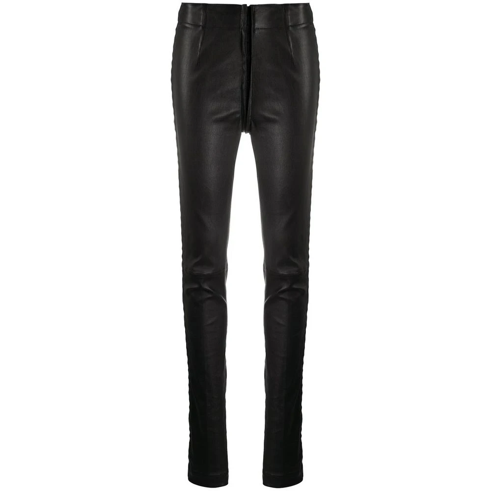 Trousers > Leather Trousers - - Ann Demeulemeester - Modalova