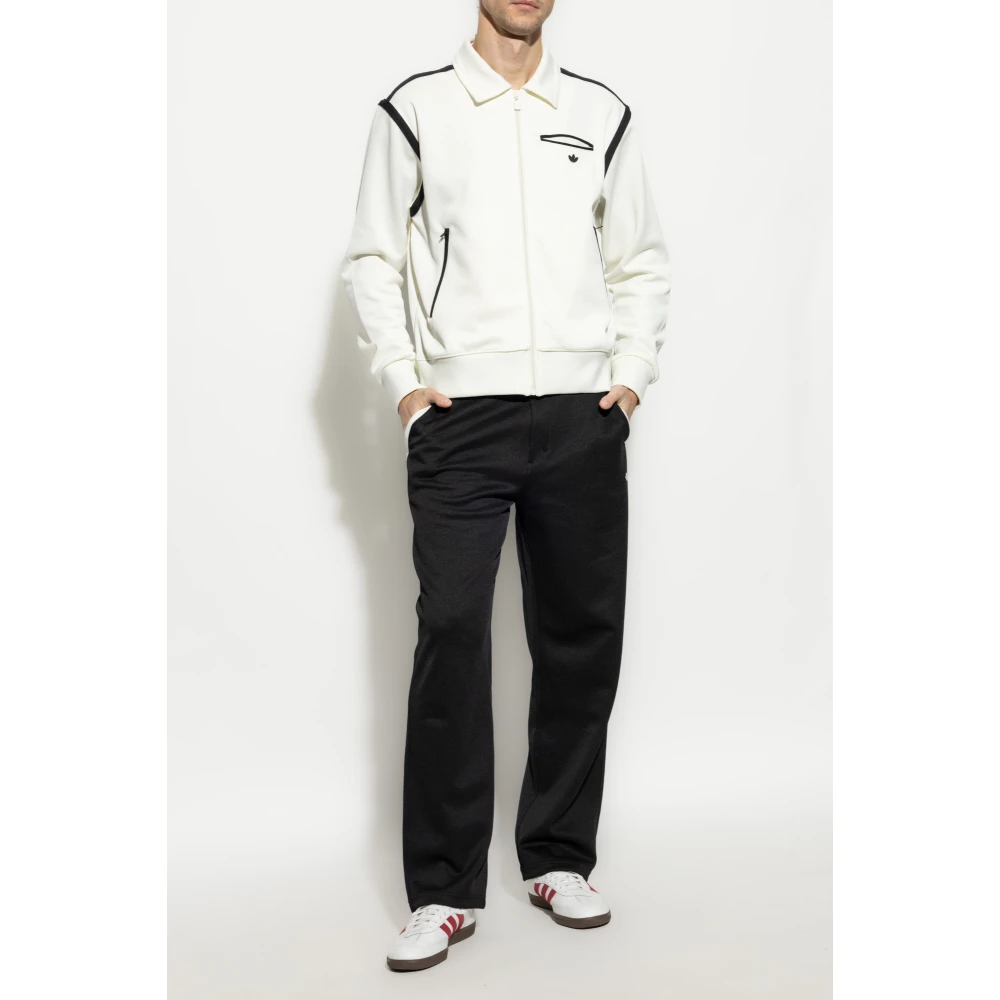 adidas Originals Sweatshirt met logotoepassing Gray Heren