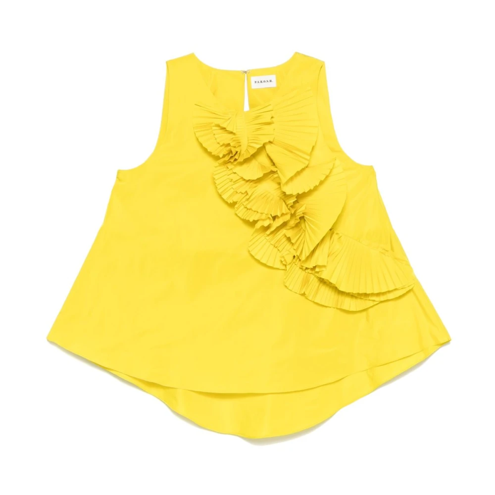 Tops > Sleeveless Tops - - P.a.r.o.s.h. - Modalova