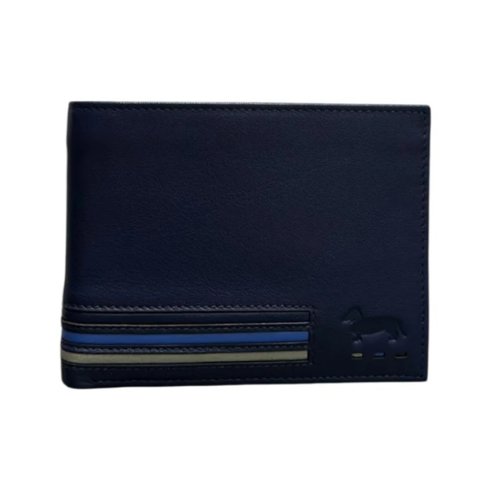 Harmont & Blaine Mannelijk Blauw Portefeuilles & Kaarthouders