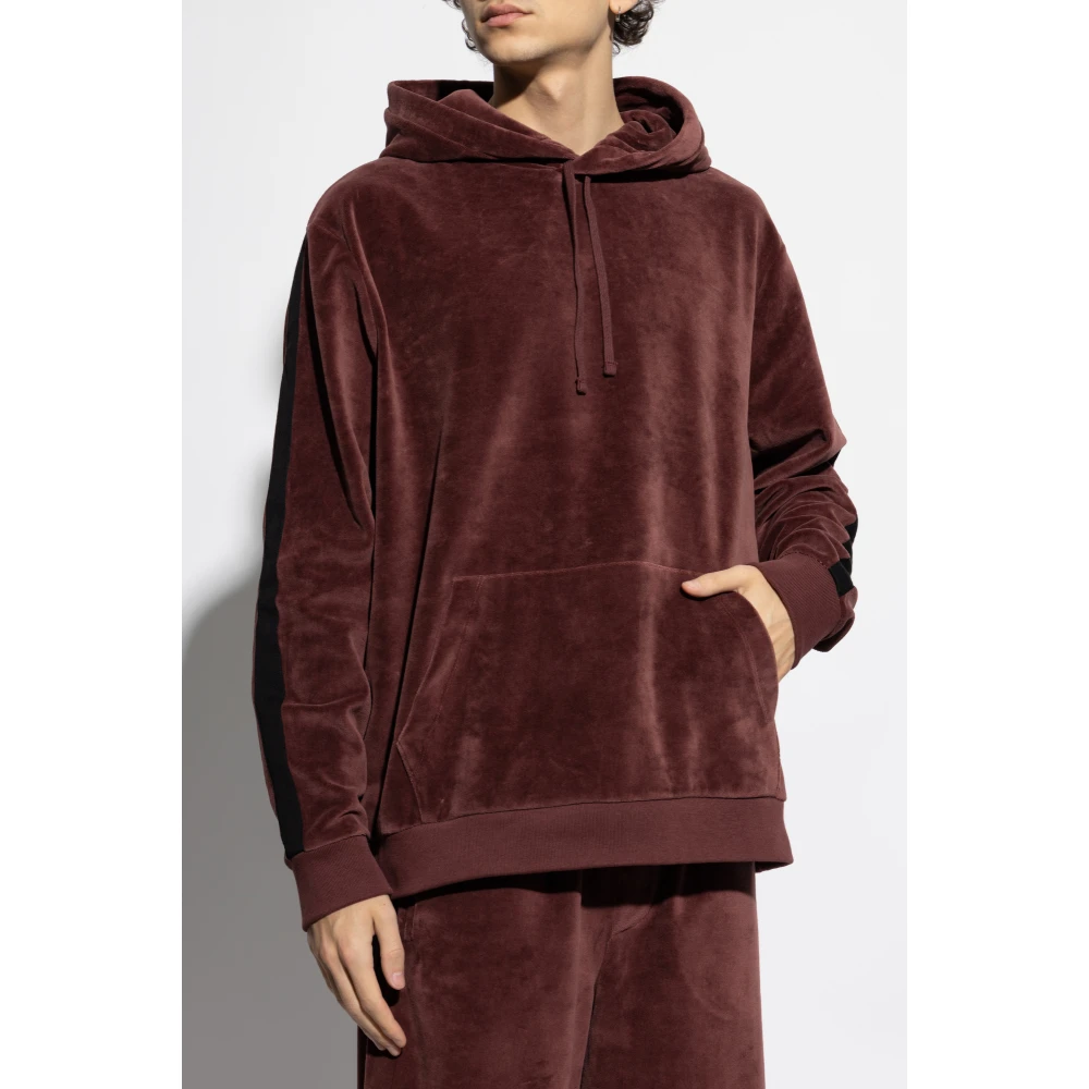 AllSaints Draven Hoodie Red Heren