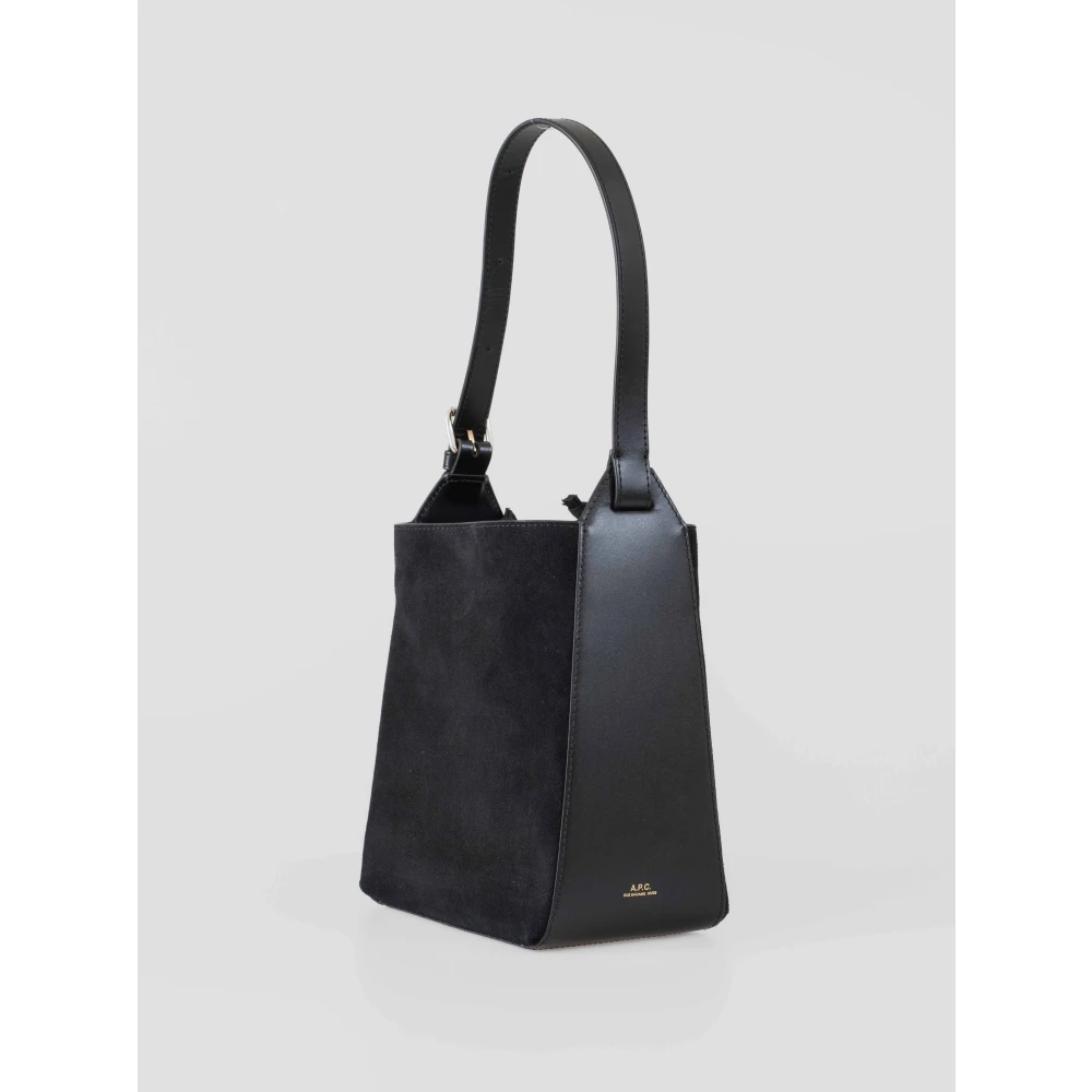 A.p.c. Virginie Small Schoudertas Black Dames