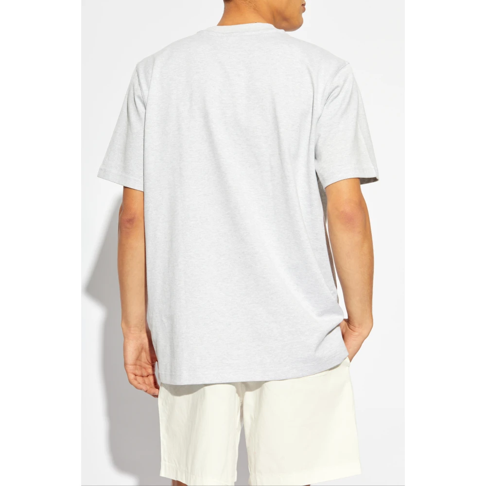 adidas Originals T-shirt met zak Gray Heren