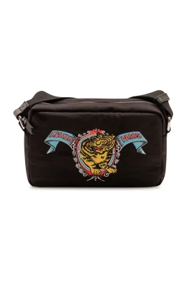 Tigerbroderad Crossbody Bag