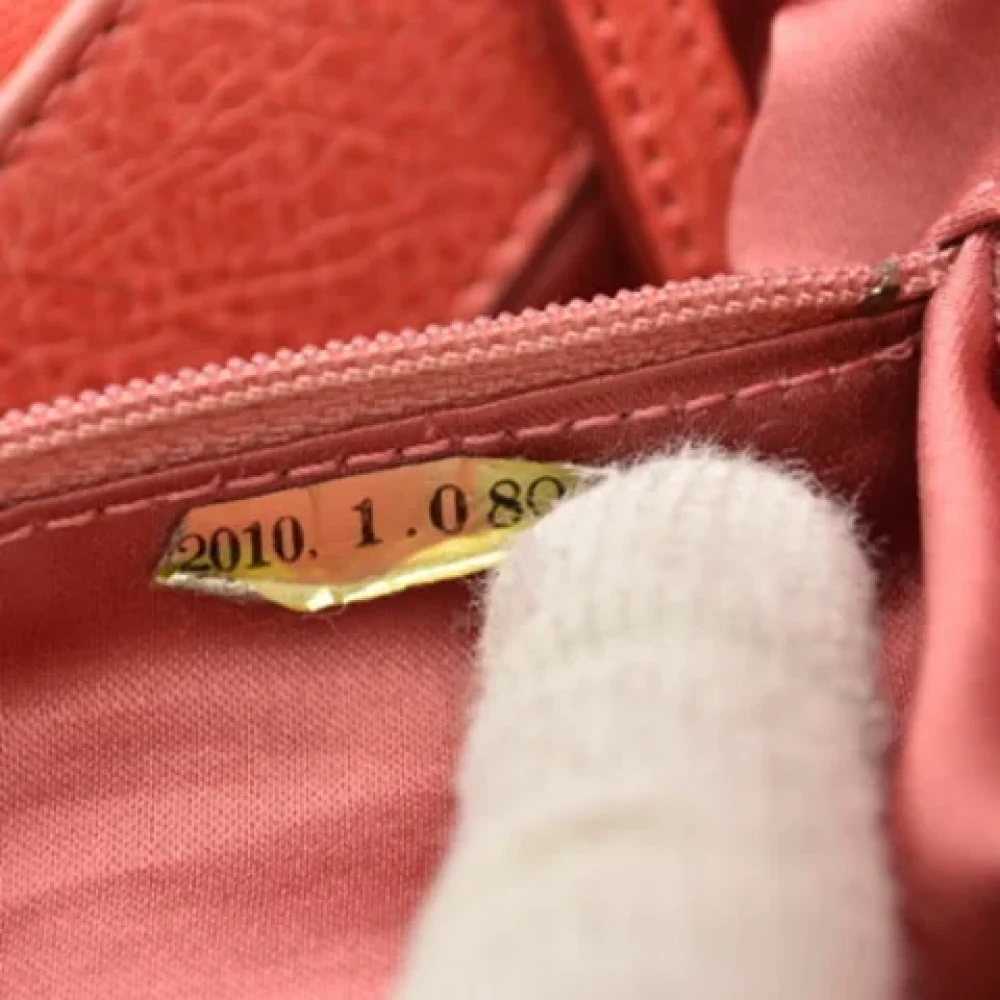 Chanel Vintage Pre-owned Fabric chanel-bags Pink Dames
