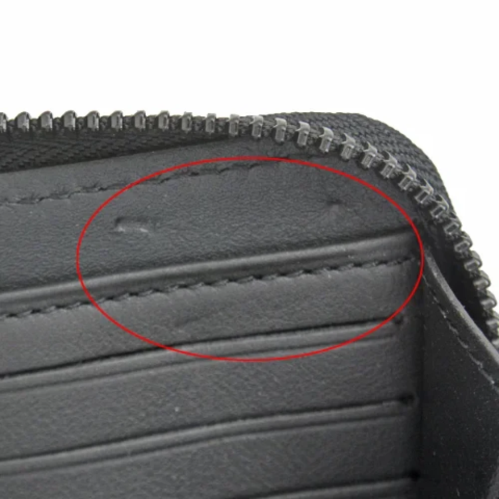 Louis Vuitton Vintage Pre-owned Canvas wallets Black Heren