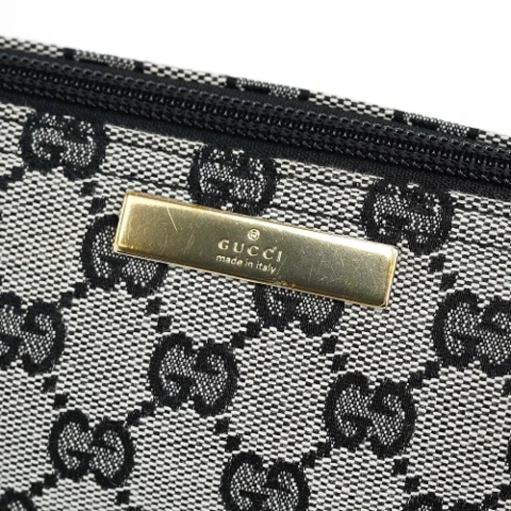 Gucci Vintage Pre-owned Leather handbags Gray Dames