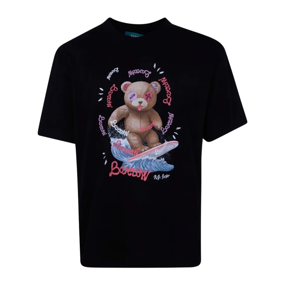 Barrow Black T-Shirts, Male, M, Jersey T-Shirt