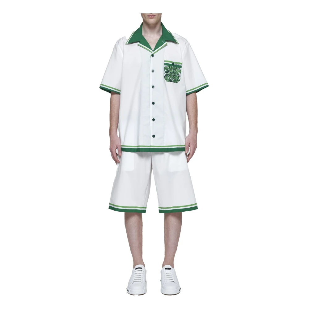 Dolce & Gabbana Stijlvolle Shorts White Heren