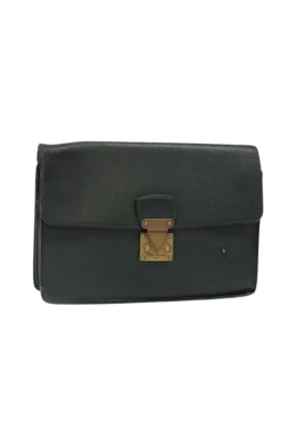 Pre-owned Taiga Läder Clutch