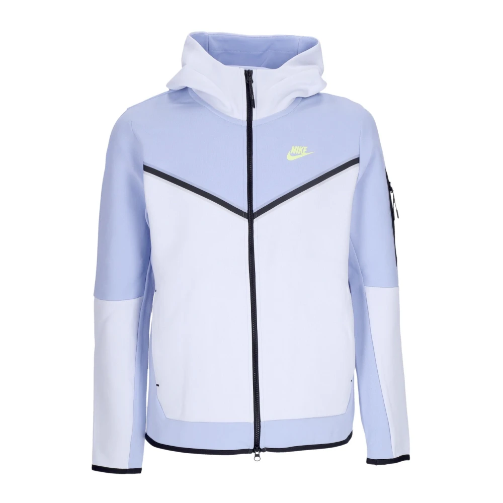 Nike Tech Fleece Huvtröja med dragkedja Blue, Herr