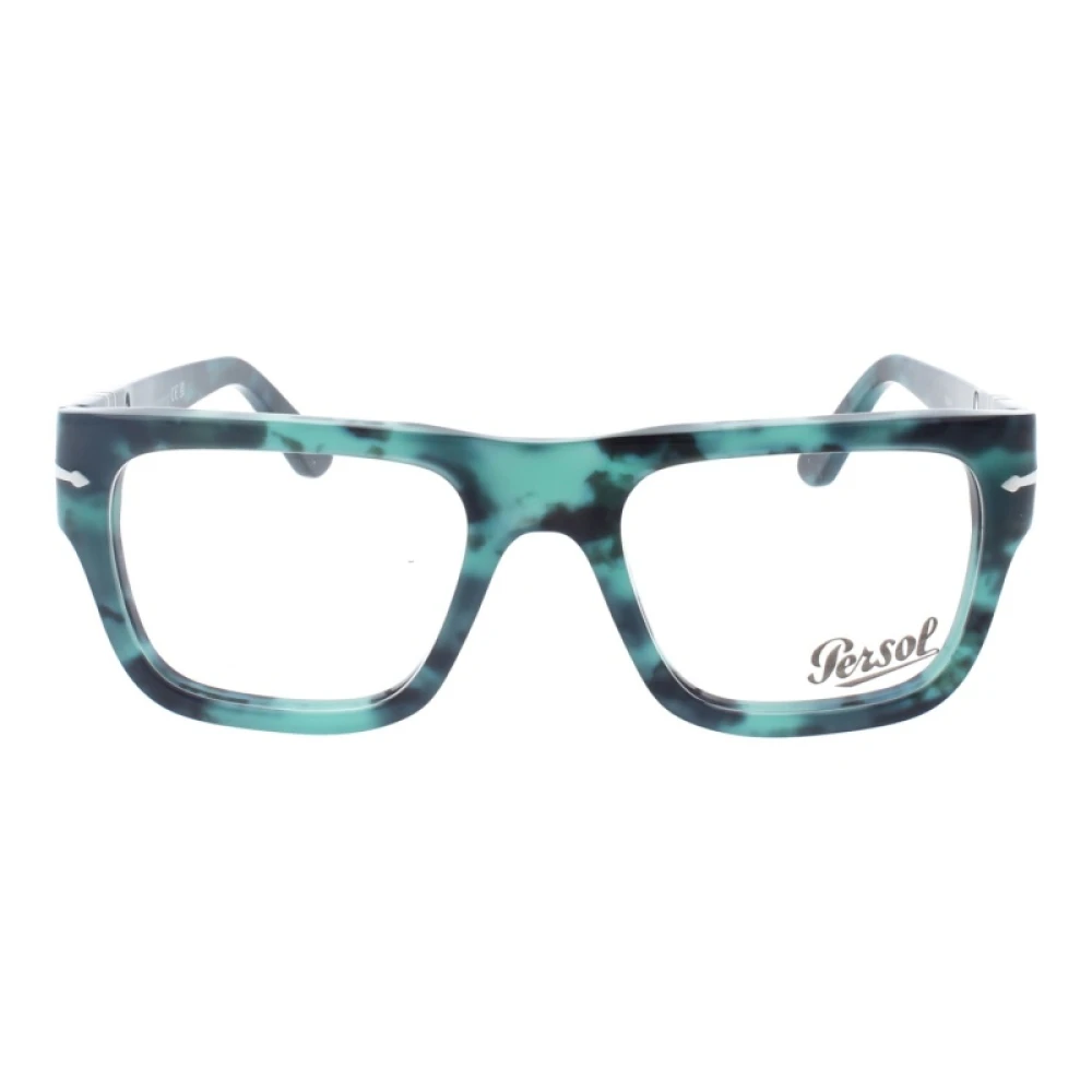 Persol Originele Brilmontuur met 3 Jaar Garantie Blue Heren