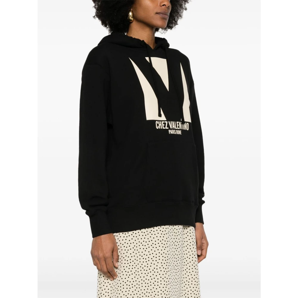 Valentino Garavani Zwarte Sweater Dameskleding Black Dames