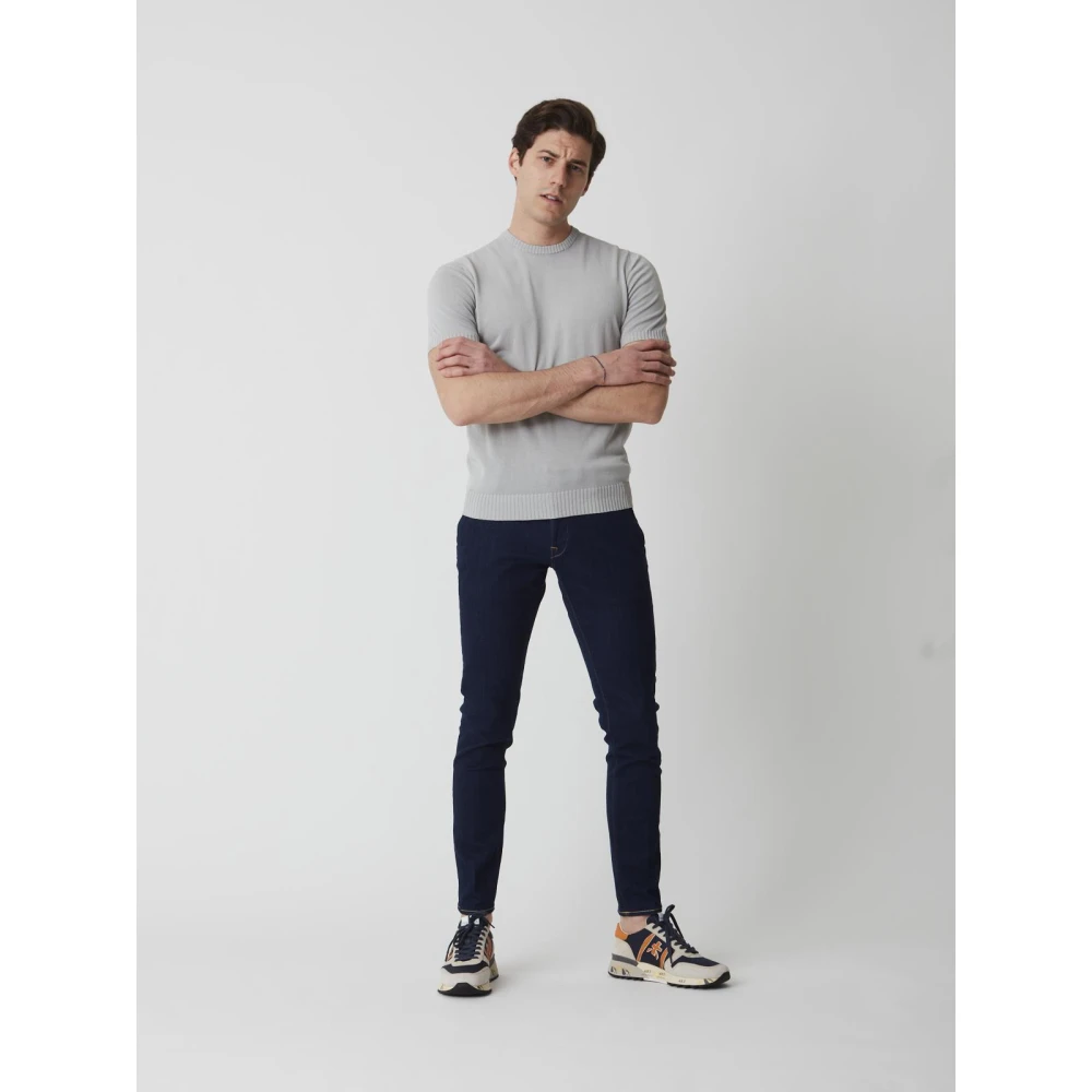 Dondup Moderne Skinny Jeans Blue Heren