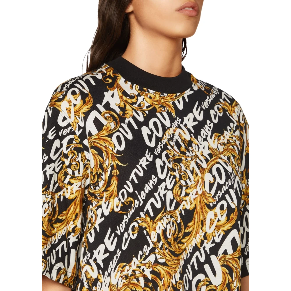 Versace Jeans Couture Korte Mouw T-shirt Multicolor Dames