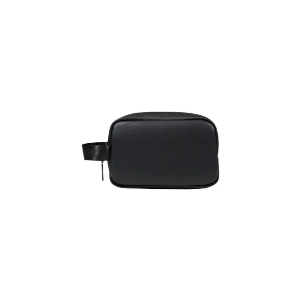 Armani Exchange Zwarte Polyester Tas met Meerdere Zakken Black Heren