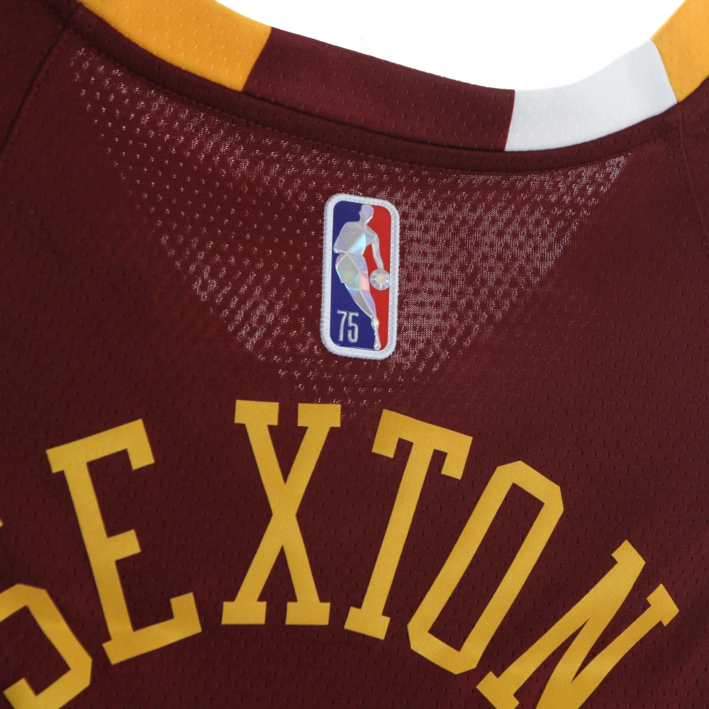 Nike Basketbal Tank Top Swingman Jersey City Edition Brown Heren