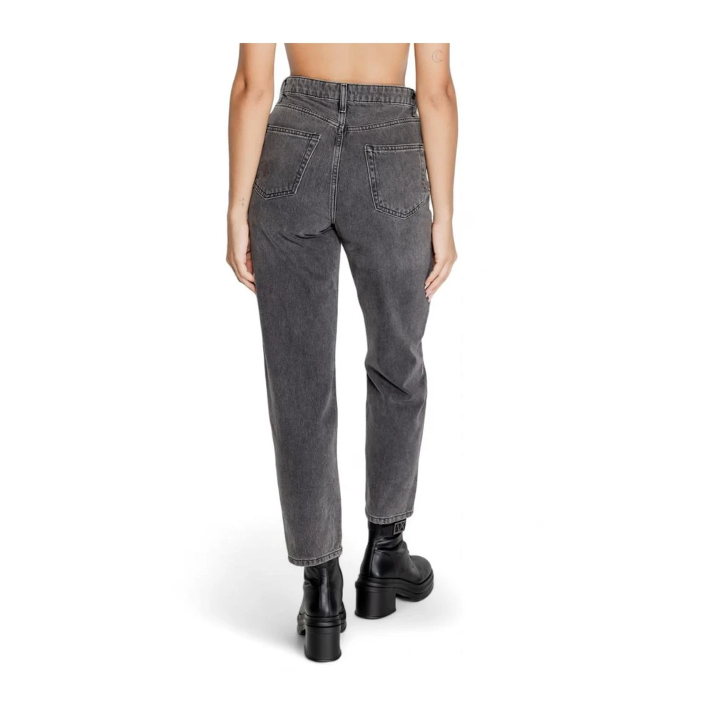 Only Katoenen Jeans Collectie Gray Dames
