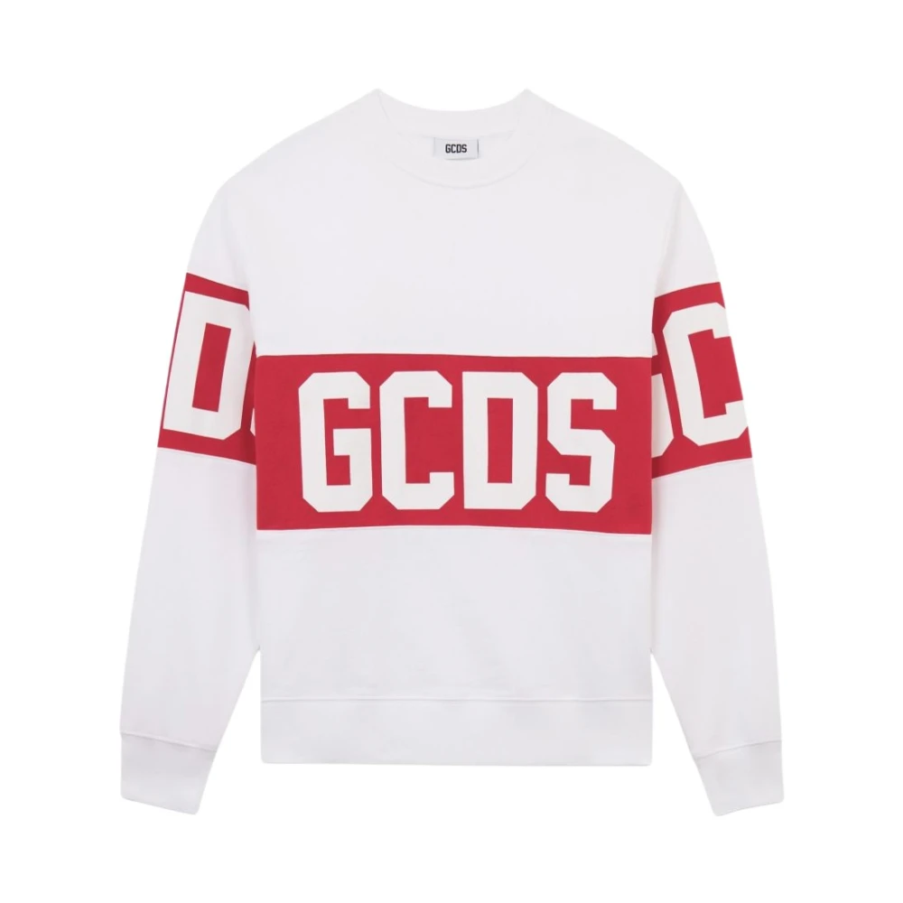 Gcds Red Sweatshirt - Male - Sweatshirts - S - Sweatshirts & Hoodies