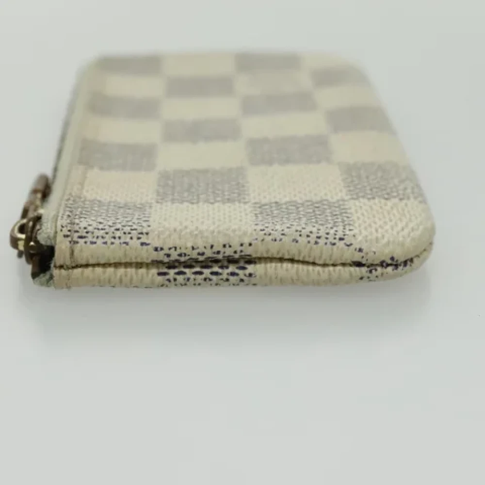 Louis Vuitton Vintage Pre-owned Canvas wallets White Dames