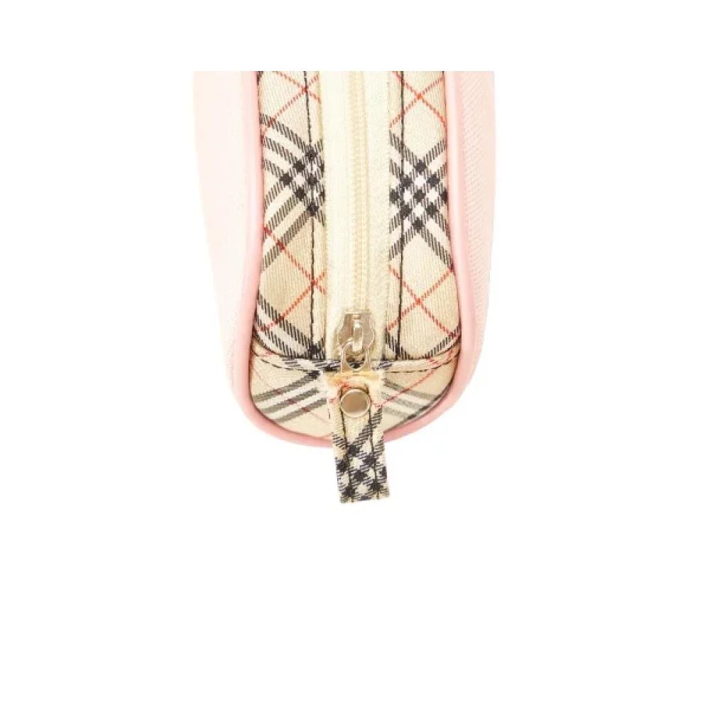 Burberry Vintage Pre-owned Cotton clutches Pink Dames