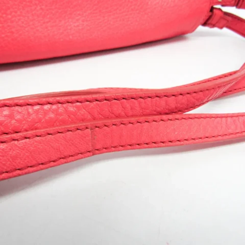 Chloé Pre-owned Leather handbags Pink Dames