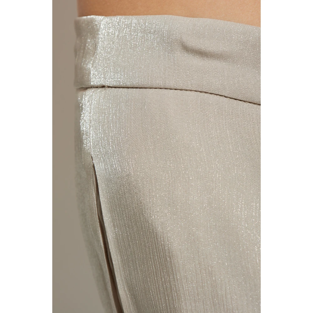 Michael Kors Wijde broek Beige Dames