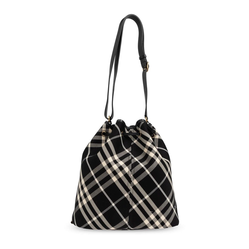 Burberry Bucket schoudertas Black Dames