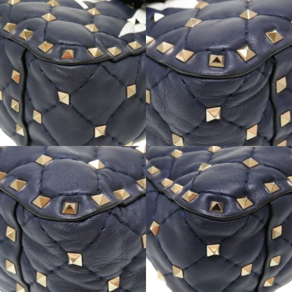 Valentino Vintage Pre-owned Fabric shoulder-bags Black Dames