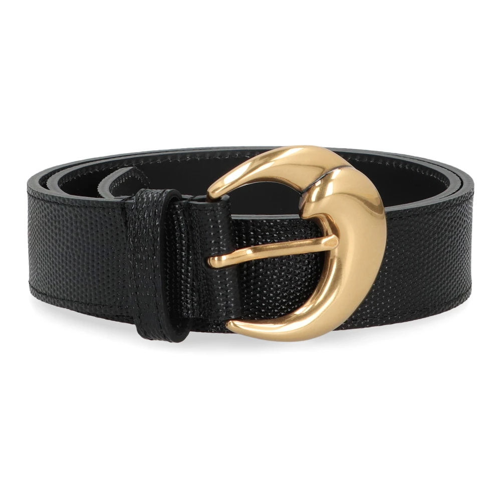 Etro Black Belts, Female, 80 Cm, Belt With Paisley Buckle
