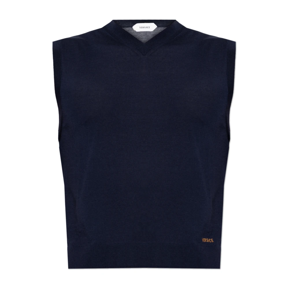 Versace Uomo Blu Maglie, Xl, New,
