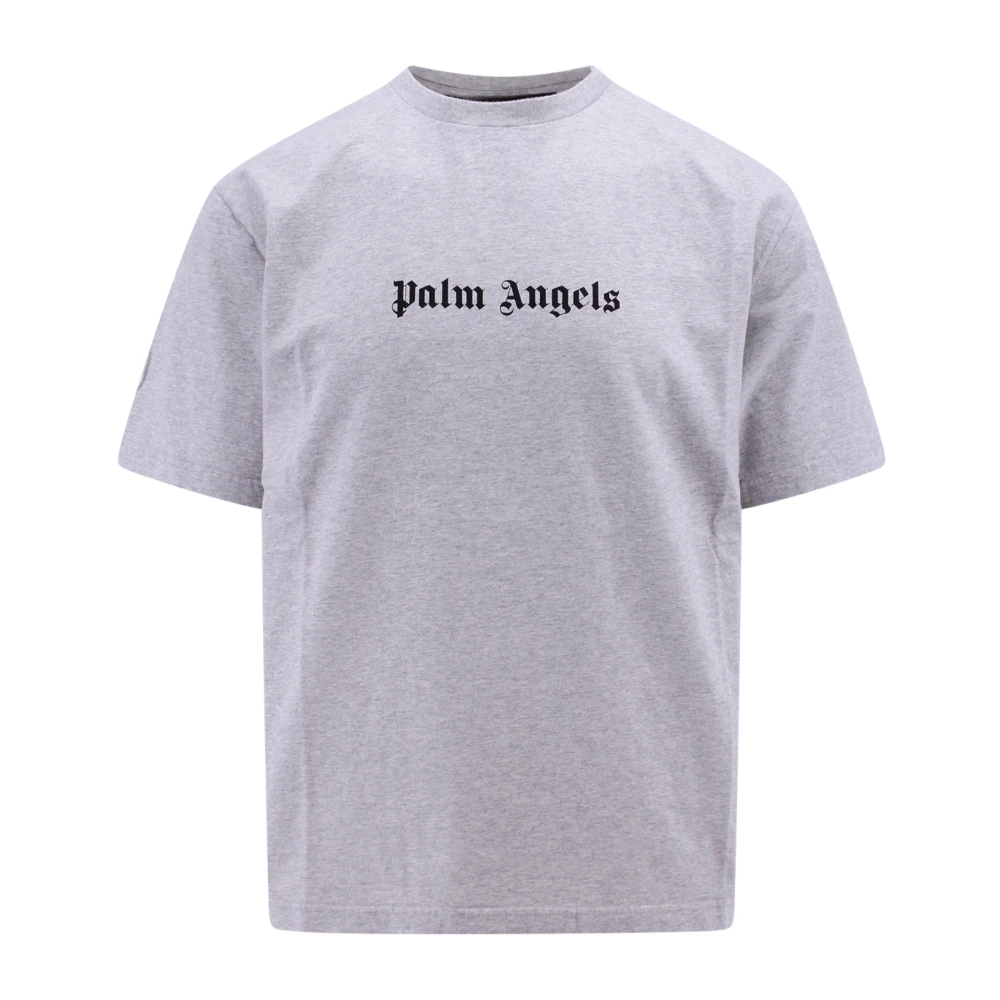 Palm Angels T-Shirts Klassieke Collectie Gray Heren