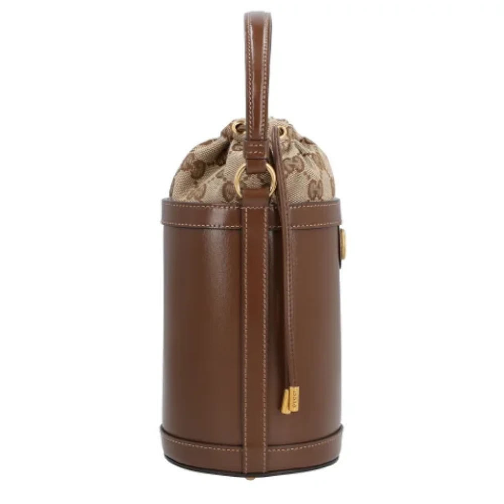 Gucci Mini Bucket Bag Brown Dames
