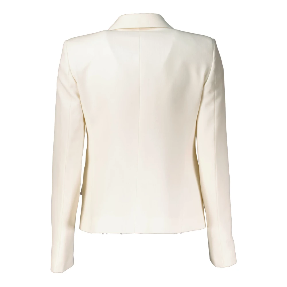 Seafarer Kort Getailleerde Blazer van Wolcanvas White Dames
